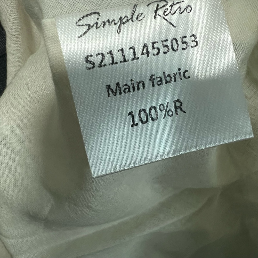 Simple Retro Floral Knot Detail Cami Dress, New with Tags, Size Small - Picture 11 of 11
